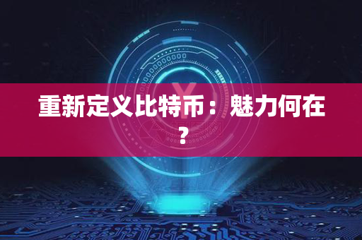 重新定义比特币：魅力何在？第1张-币资讯